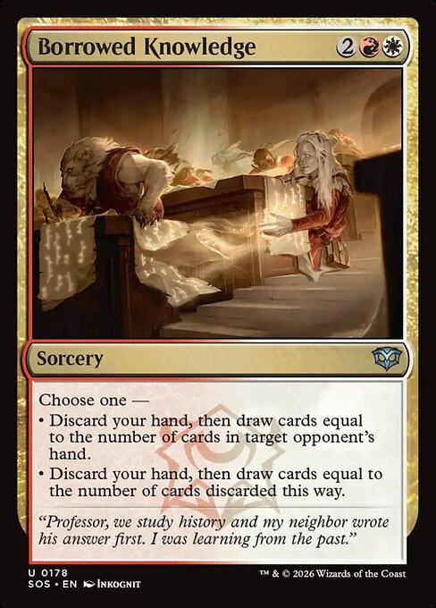 Borrowed Knowledge (SOS)