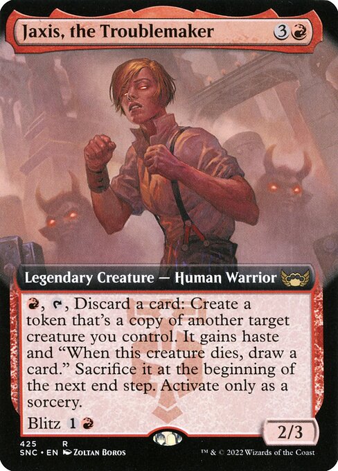 Jaxis, the Troublemaker (SNC)
