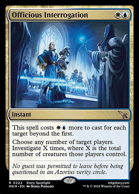 Officious Interrogation (MKM)