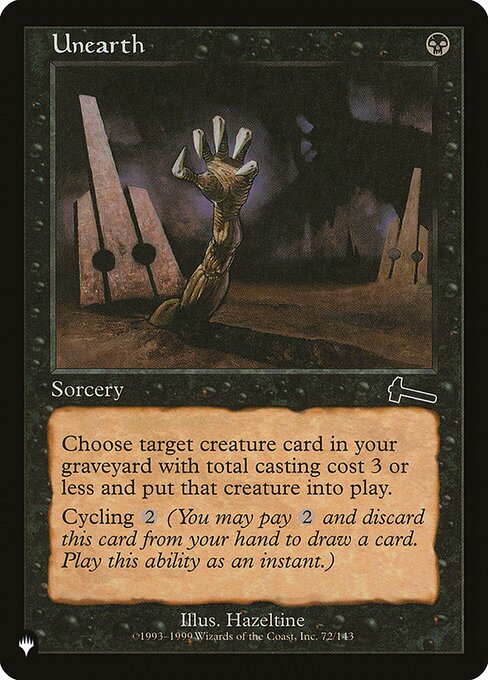 Unearth (PLST)