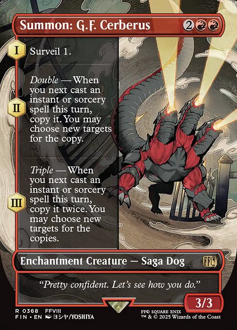 Summon: G.F. Cerberus (FIN)