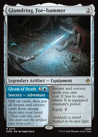 Glamdring, Foe-hammer // Gleam of Death (HOB)