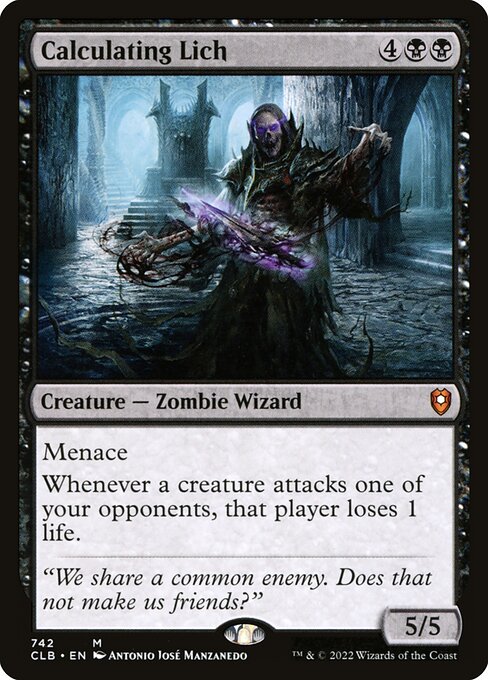 Calculating Lich (CLB)