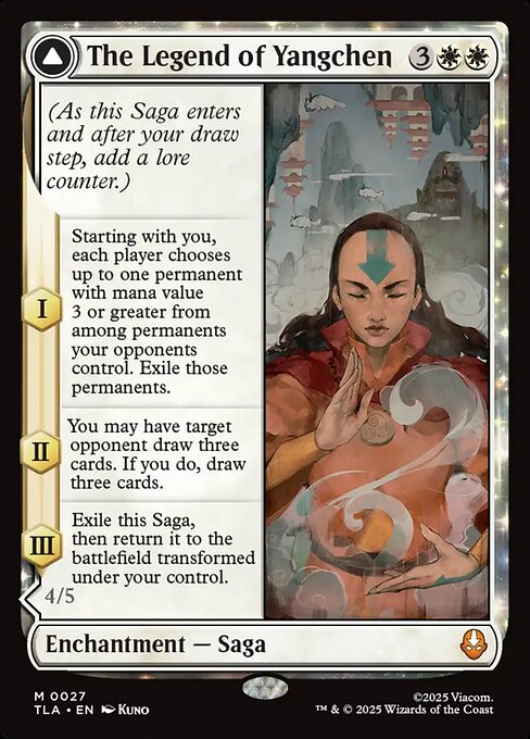 The Legend of Yangchen // Avatar Yangchen (TLA)