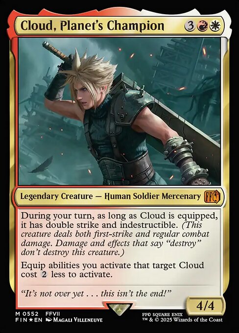 Cloud, Planet's Champion (FIN)