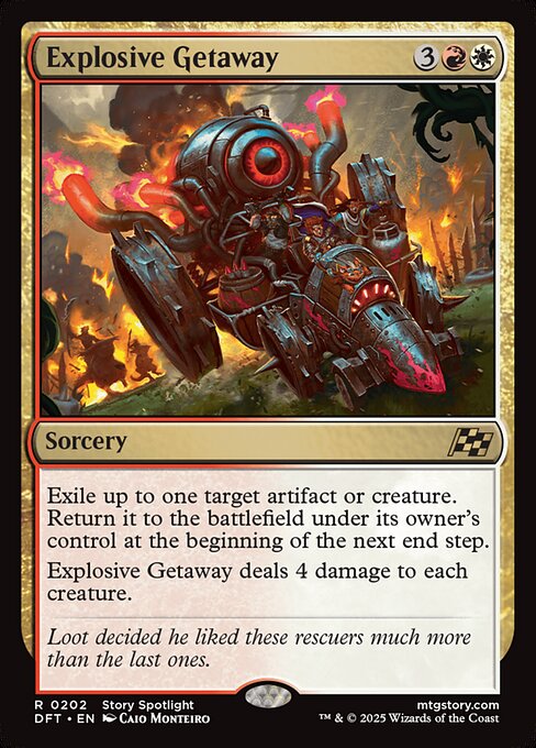 Explosive Getaway (DFT)