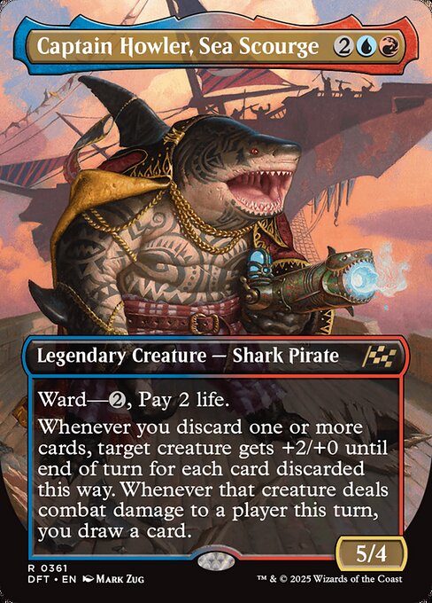 Captain Howler, Sea Scourge (DFT)