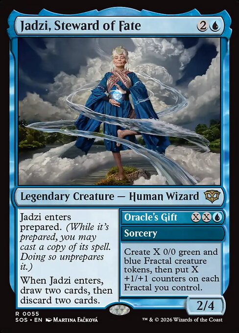 Jadzi, Steward of Fate // Oracle's Gift (SOS)