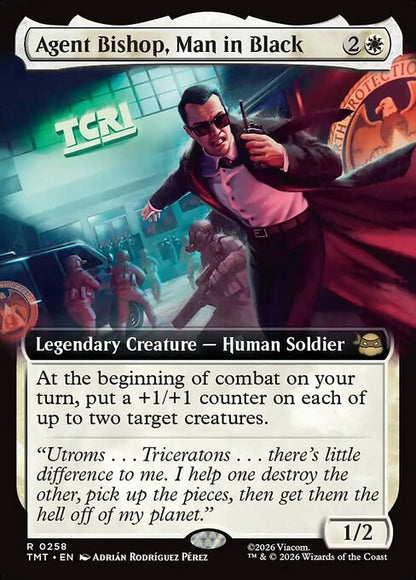 Agent Bishop, Man in Black (TMT)