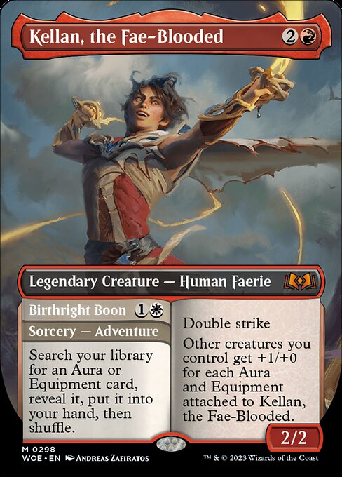 Kellan, the Fae-Blooded // Birthright Boon (WOE)