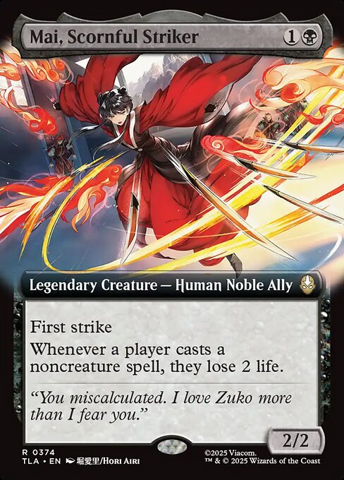 Mai, Scornful Striker (TLA)