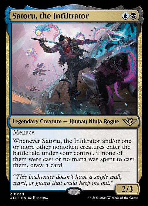Satoru, the Infiltrator (OTJ)