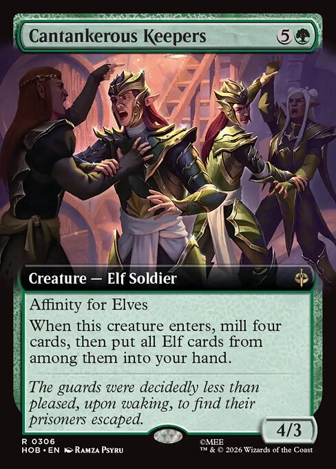 Cantankerous Keepers (HOB)