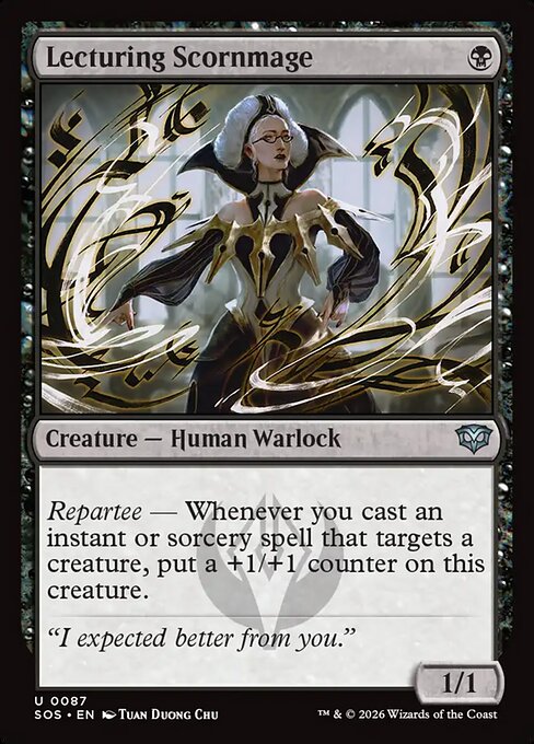 Lecturing Scornmage (SOS)