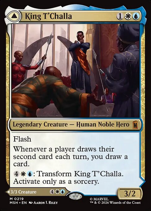 King T'Challa // Black Panther, Hope Enduring (MSH)