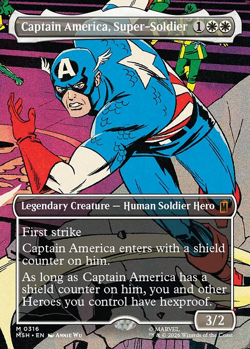 Captain America, Super-Soldier (MSH)