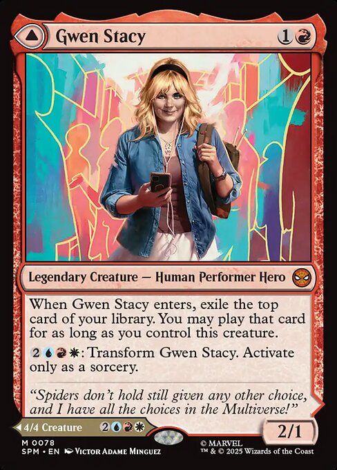 Gwen Stacy // Ghost-Spider (SPM)