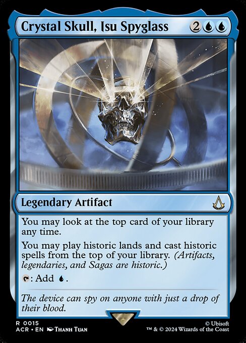 Crystal Skull, Isu Spyglass (ACR)
