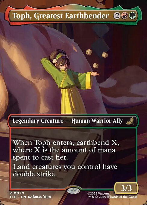 Toph, Greatest Earthbender (TLE)
