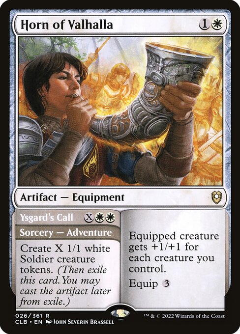 Horn of Valhalla // Ysgard's Call (CLB)