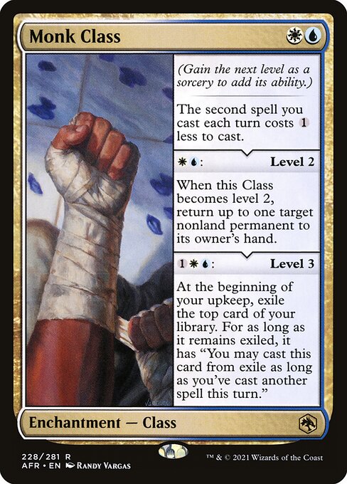 Monk Class (AFR)