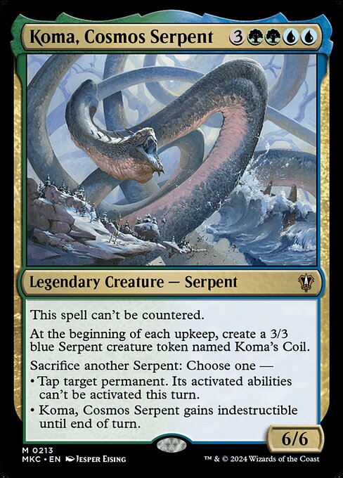 Koma, Cosmos Serpent (MKC)