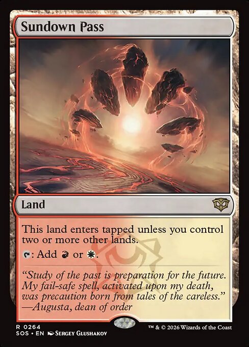 Sundown Pass (SOS)