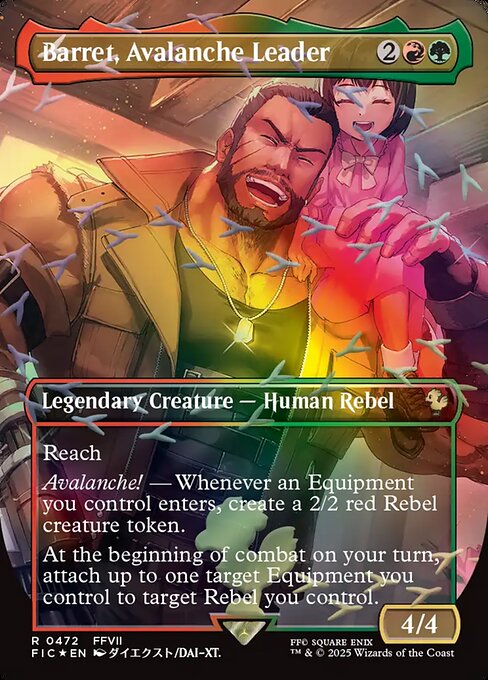 Barret, Avalanche Leader (FIC)