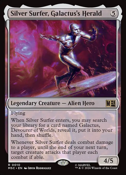 Silver Surfer, Galactus's Herald (MSC)