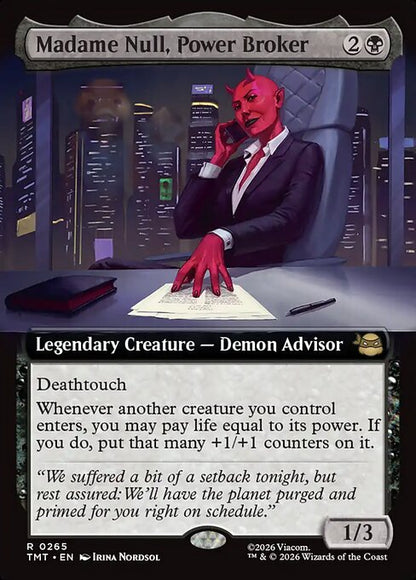 Madame Null, Power Broker (TMT)