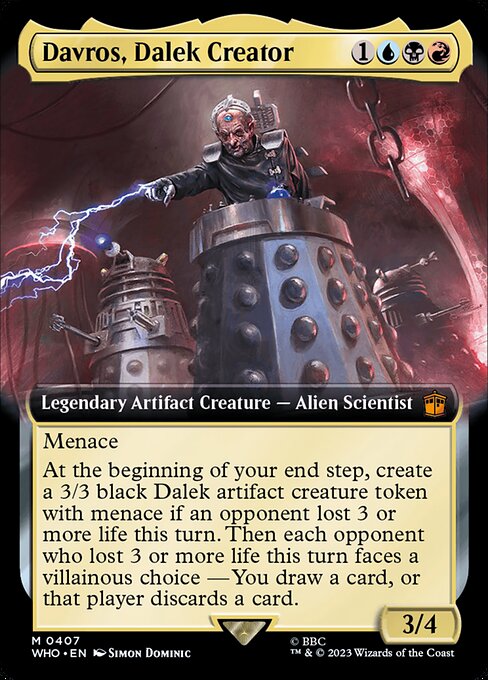 Davros, Dalek Creator (WHO)