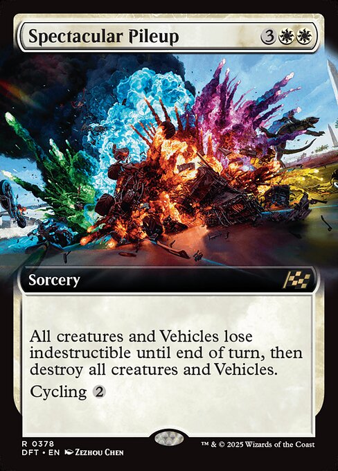 Spectacular Pileup (DFT)