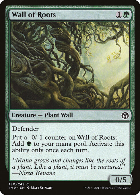 Wall of Roots (IMA)