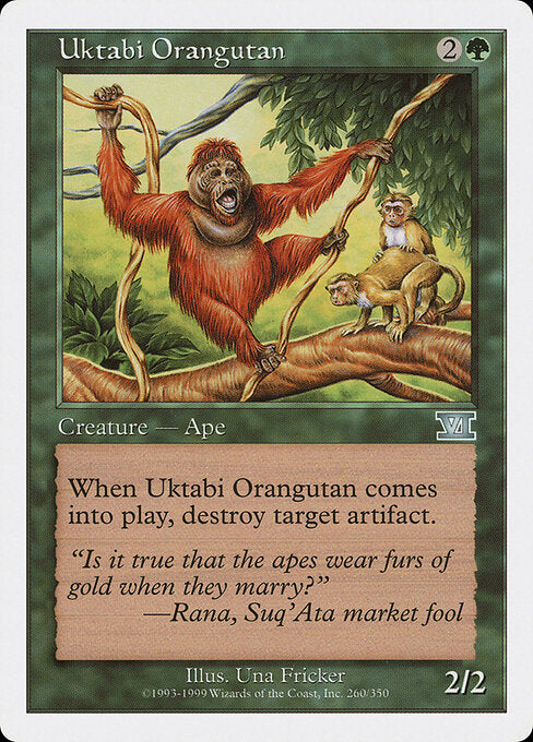 Uktabi Orangutan (6ED)