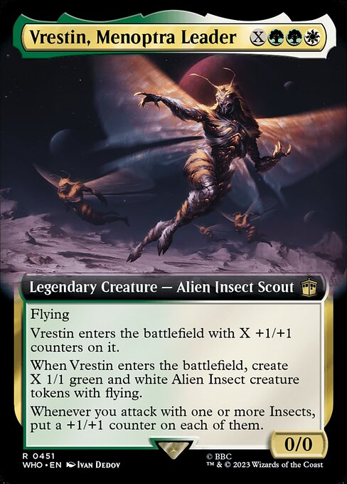 Vrestin, Menoptra Leader (WHO)