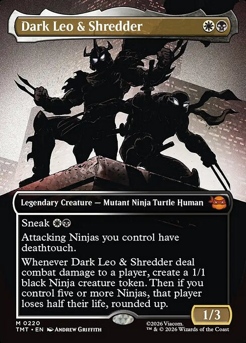 Dark Leo & Shredder (TMT)