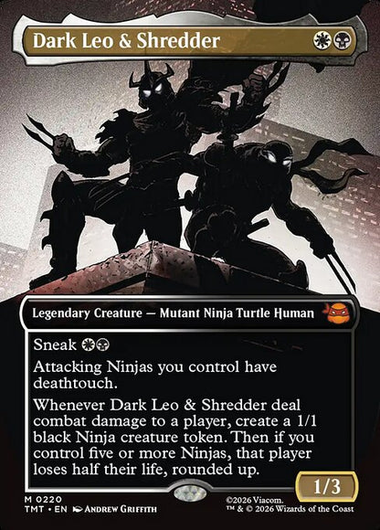 Dark Leo & Shredder (TMT)
