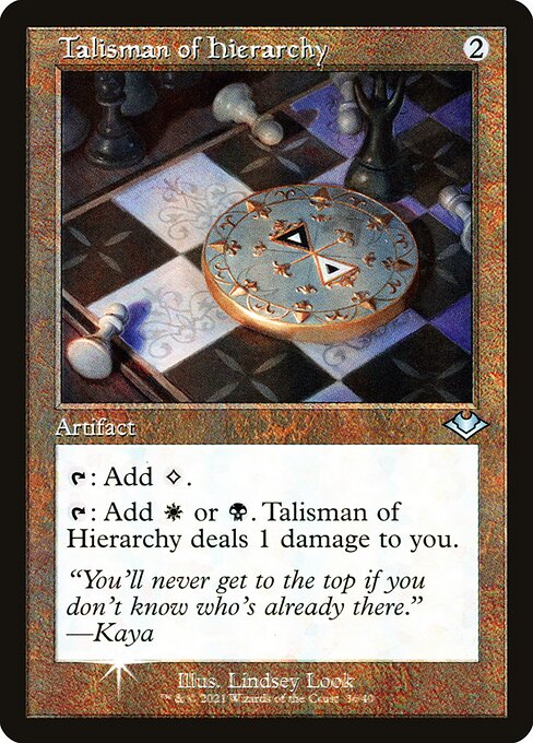 Talisman of Hierarchy (H1R)