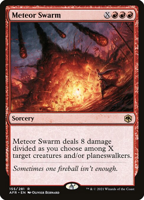 Meteor Swarm (AFR)