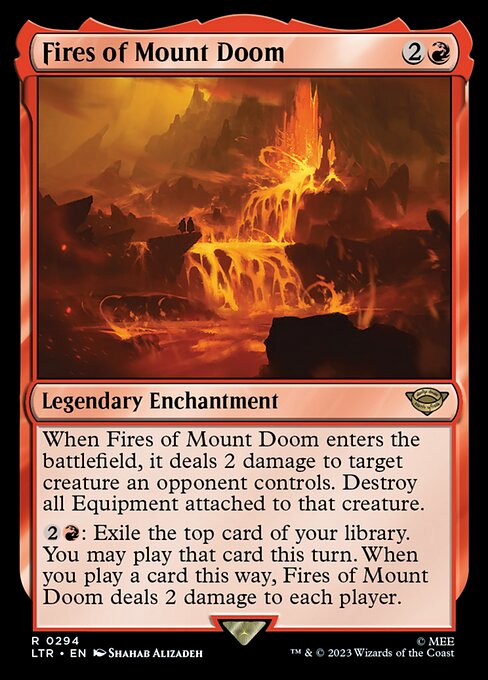 Fires of Mount Doom (LTR)