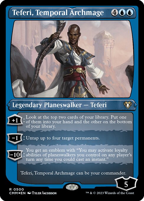 Teferi, Temporal Archmage (CMM)