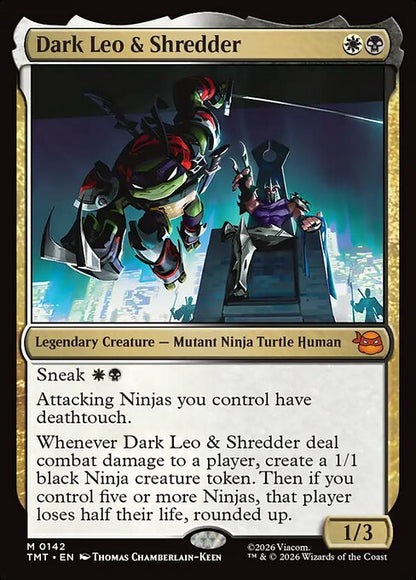 Dark Leo & Shredder (TMT)