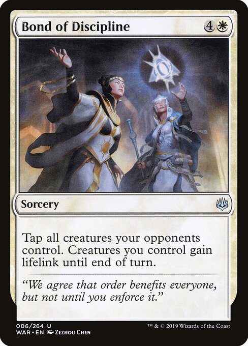 Bond of Discipline (WAR)