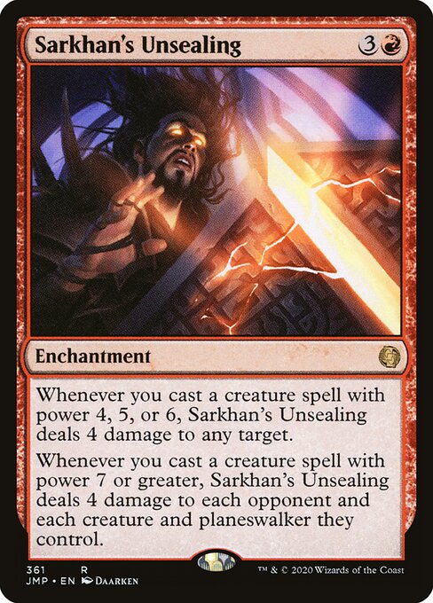 Sarkhan's Unsealing (JMP)