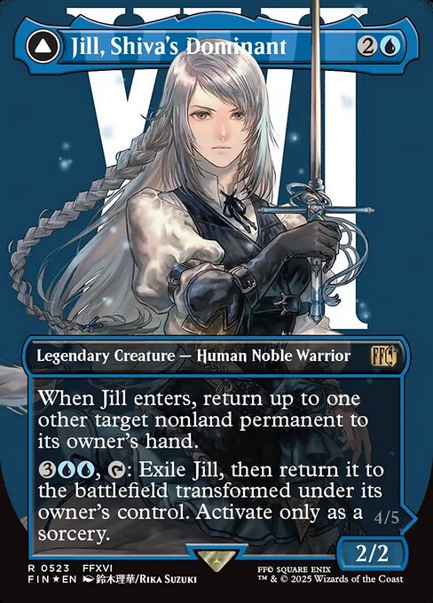 Jill, Shiva's Dominant // Shiva, Warden of Ice (FIN)