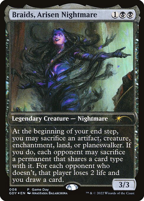 Braids, Arisen Nightmare (GDY)