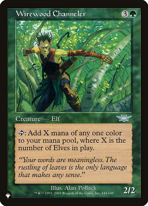 Wirewood Channeler (PLST)