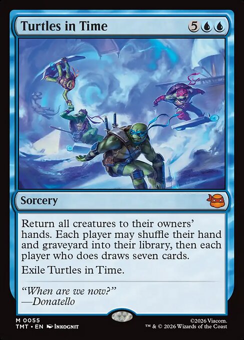 Turtles in Time (TMT)