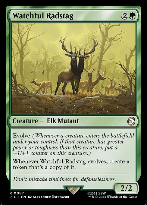 Watchful Radstag (PIP)