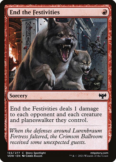 End the Festivities (VOW)